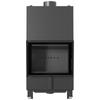 Water Heating Fireplace KRATKI LUCY 12 kW Ø 200 Black Thermotec Lining