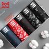 MiiOW 3Pcs Cotton Men's Underwear Boxer Shorts 7A Antibacterial Men's Underwear Men's Boxer Gift New L-4XL