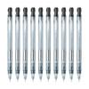 Zebra Mechanical Knock Pencil, Pencil, M-1700, 0.5mm, Clear, 10-Piece Set, B-MA117-C