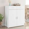 VidaXL Buffet White 80x42.5x93 Cm Engineered Wood, Cabinet, Sideboard, Storage Cabinet, Cupboard, 3281469