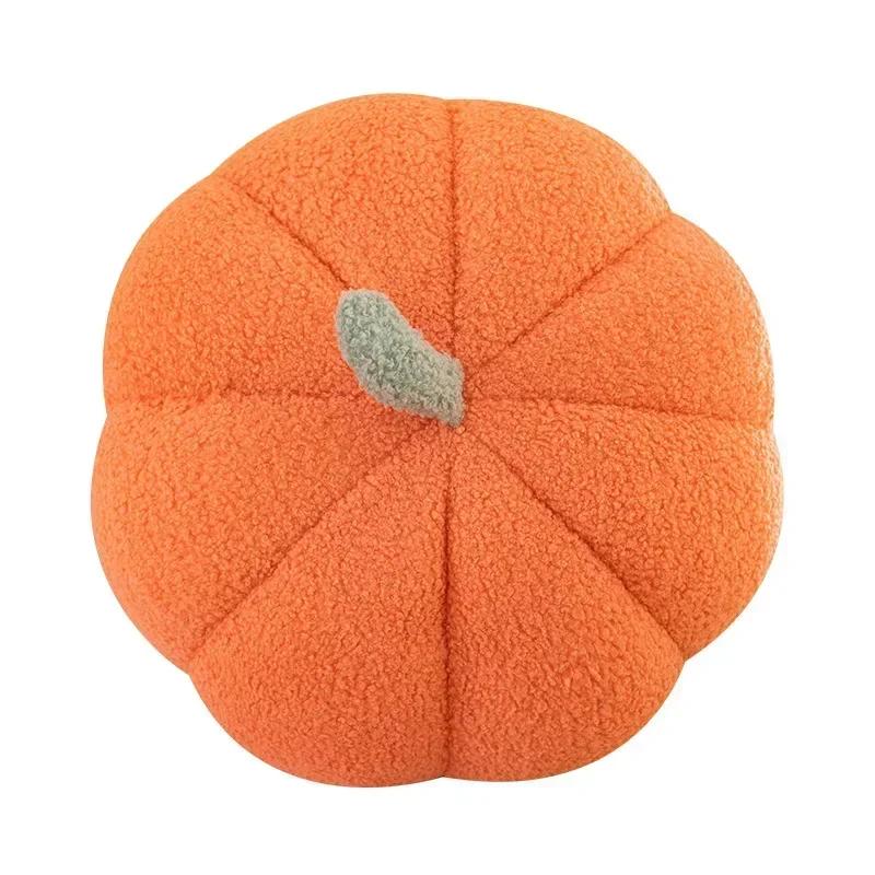 Soft Pumpkin Plush Toys Lovely Stuffed Plant Bedroom Decoration Halloween Decor Dolls Soothing Pillow for Kids