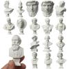 Drawing Practice Celebrities Plaster Statue Famous Sculpture Gypsum Bust Portraits Greek Mythology