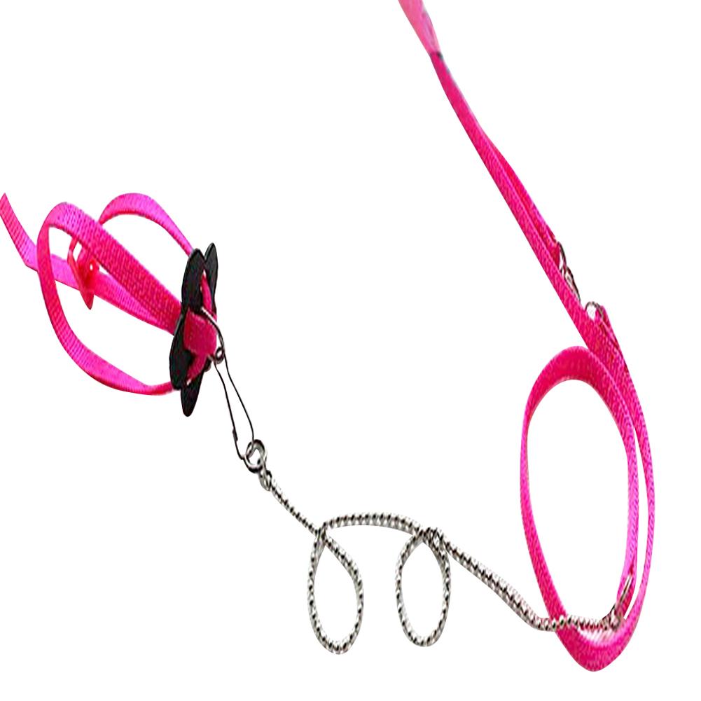 Reptile Lizard Harness Leash Training Walking Rope Adjustable Lacertid Leash Chest Strap Lizard Lizard Supplies