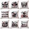 New Black Pink Halloween Pillowcase Home Holiday Decorative Cushion Pillowcase
