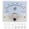 85C1 DC 0~100UA Pointer Type Ammeter Analog Current Panel Meter Measuring Instrument