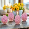 3D Easter Bunny Egg Candle Silicone Mold Handmade Gifts Plaster Resin Ornaments Mould
