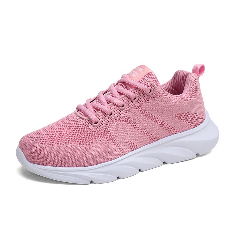 Fashion Women Running Shoes 2024 Summer Sneakers Shoes Outdoor Breathable Walking Mesh Platform Lightweight Sports Sneakers Women