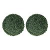 Artificial Plant Ball Simulation Decorative Plastic Faux Plant Topiary Ball for Home Balcony