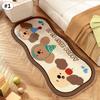 Kawaii Puppy Carpet Absorbent Floor Mat Cartoon Rug Bedroom Bedside Foot Pad Balcony Living Room Non-Slip Children's Room Carpet