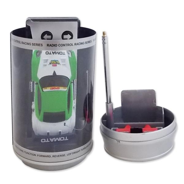 Mini Remote Control Car Bobbin Storage Radio Controlled RC Golden