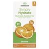 Simply Hydrate, Electrolyte Hydration Mix, Orange, 8 Stick Packs, 5.84G (0.21Oz) Each