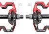 Aluminum Pedals and Right with 3 Bearings and Chromoly Pedal Axles for Road Mountain Cross City Folding and Mini Velos (Left Set) Built-in Bikes,