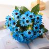 3 Pcs Real Touch Artificial Daisy Flowers Fake Bouquet for Home Decorations Simulated Flowers Faux Floral Daisy Bouquet Pack for Decor