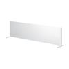 Splash-Proof Sink Stand Plate for Open Kitchens, White, Approx. W89.5 X D14 X H23.5cm, Plate 3911