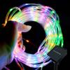 32m/22m/12m/7m Solar LED Light Outdoor Garden Christmas Decoration Solar Cord String Light Elf Belt Courtyard Garden Railing Landscape Lighting