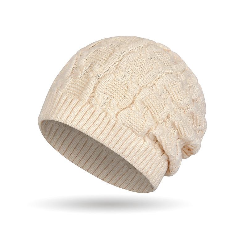 Autumn Winter Outdoor Sports Wool Cap Men Women Ear Protection Knitted Cap