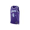 NBA Lakers City Edition Lebron James 6 Dri-FIT Swingman Jersey Purple Men Streetwear DB4032-506