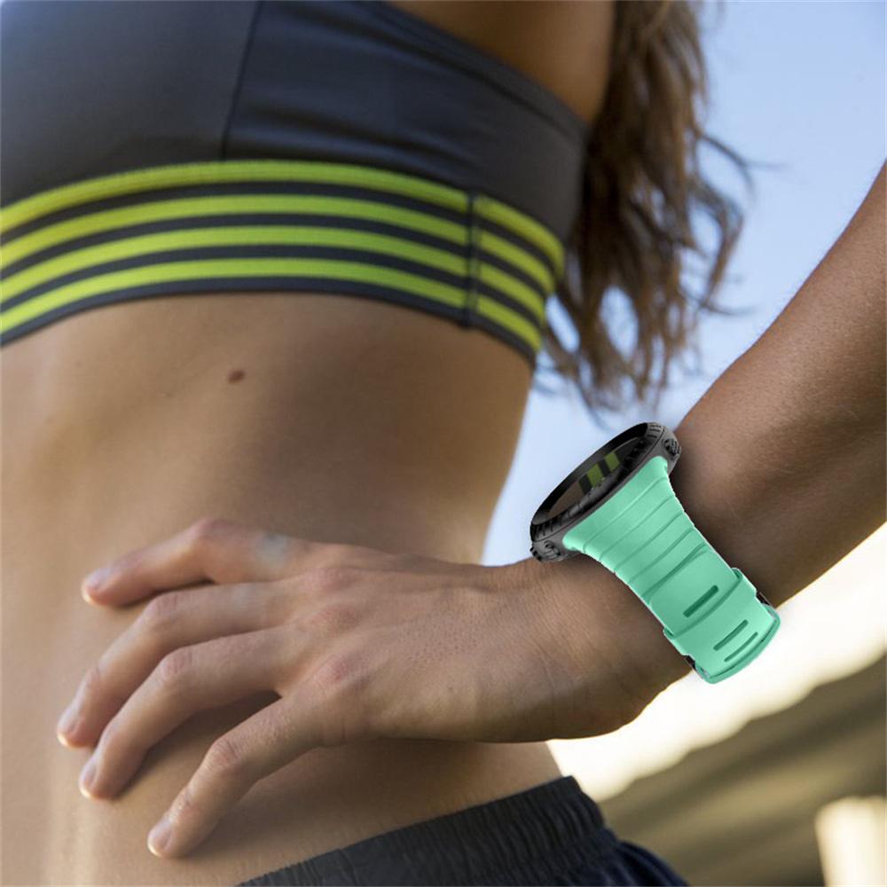 For Suunto Core Watchband High Quality Silicone Strap With Black Buckle Wristband With Texture Surface For Suunto Core