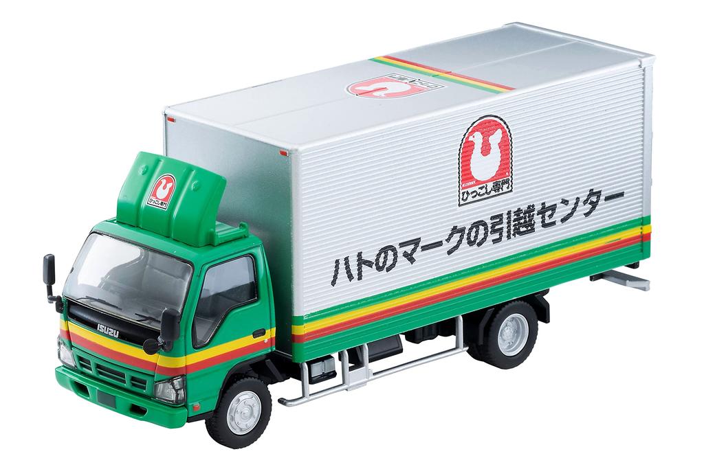 Tomica Limited Vintage Neo Isuzu Elf Panel Van Pigeon Mark Moving Center Завершенный продукт 1/64 LV-N285a