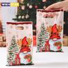 10/25/50pcs Christmas Cute Gift Bags Christmas Party Decoration 2025 Xmas Santa Claus Handbags New Year Gift 2026