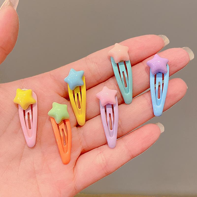 5Pcs Baby Cute Small Bb Clip Children's Bangs Broken Hair Clip Headdress Children's Hair Accessories Hair Clip