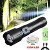 Ultra Powerful Flashlight Super Bright LED Torch Zoomable Torch USB Rechargeable Lamp Long Range Flashlights Waterproof Lantern For Camping Fishing