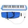 32 Keys Mouth Melodica with Mouthpiece and Blowpipe Keyboard Organ Playing Musical Instruments for