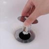 With Anti-clogging Basket Wash Basin Bounce Drain Filter Hair Catcher Universal Sink Drain Stopper Sink Pop-Up Drain Plug
