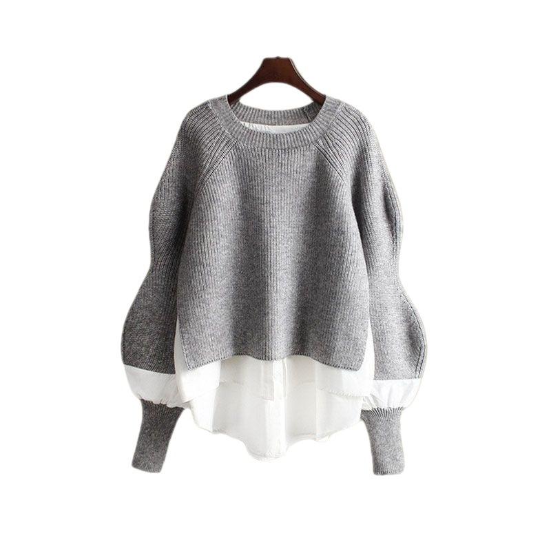 2Pcs/Set Patchwork Color Women Tracksuit Elastic Waist Fashion Letter Print Women Jogging Pants