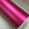 Premium Matte Metallic Chrome Vinyl Car Wrap Film With Air Bubble Purple Satin Metallic Sticker Foil For Car Wrapping Covering