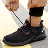 Men's Protective Shoes Work Safety Professionals Steel Toe Shoes Safety Shoes Men's Tactical Shoes Men's Sneakers