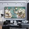 Canvas Art Painting Lotus Leaf Flower Idyllic Creative Decor Picture Modern Vintag Decoration For Living Room Oil Plant Pictures