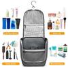 Travel Toiletry Bag with Hanging Hook Portable Handle Multi-pocket Zipper Large Capacity Dry Wet Separation Makeup Cosmetic Bag Travel Accessories