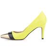 Women All-match Sexy High Heels Shoes Pointed Toe Leather Pumps Wedding Party Stilettos Shoes Shoe