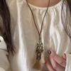 Ethnic Style Long Tassel Necklaces Originality Necklace Fashion Sweater Chain
