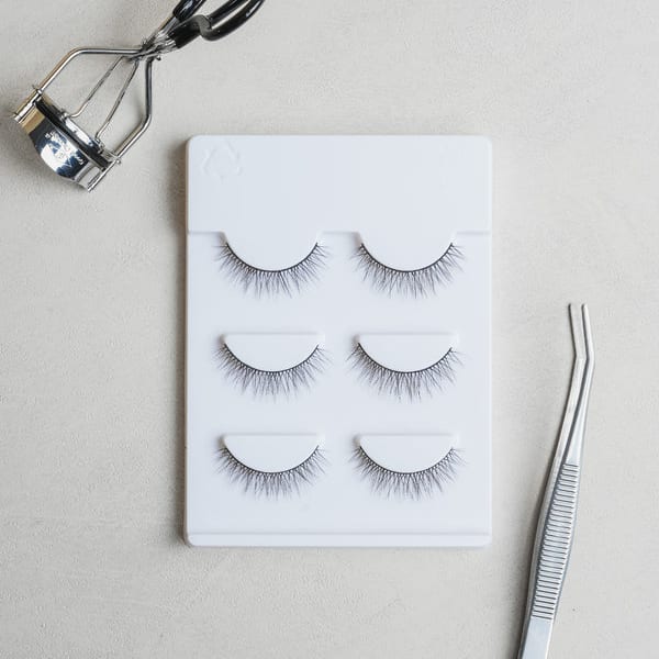 3 Sets Of Daily Eyelashes #Clear