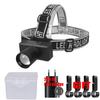 Outdoor Portable Mini Powerful LED Headlight USB Rechargeable Head Lamp with 3 Lighting Modes for Camping Fishing Work Lamp