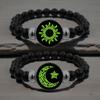 Luminous Bracelet Sun Moon Hand Chain Fashion Couple Bracelets Couple Jewelry Gift