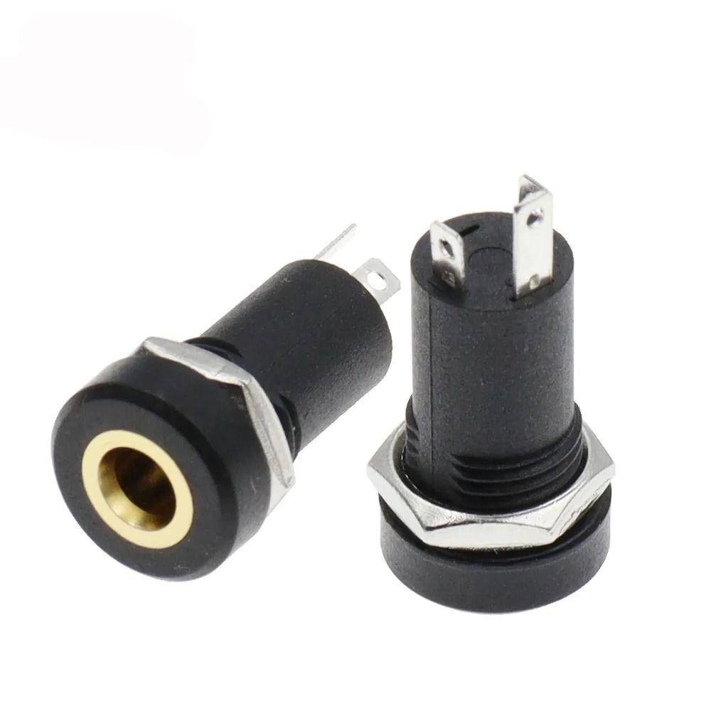 Gold Plated 3.5 Mm Headphone Female Socket 3.5 Mm Audio Socket 3/4 Pin 3.5mm Audio Jack Socket