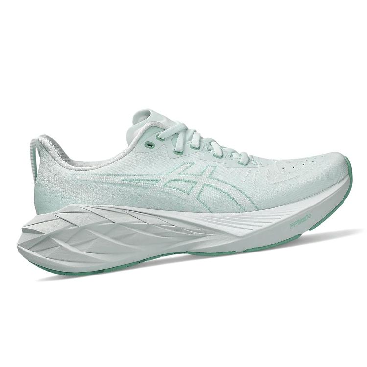 Asics Novablast 4 Pale Mint White Women Sneakers Blue 1012B510-300