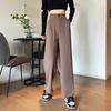 Women Loose High Waist Wide Leg Pants 2021 Spring Autumn Casual Straight Suits Pant Female Solid Plus Size 4XL Long Trousers