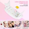 1pc UV LED Nail Lamp Mini 6W Nail Dryer Gel Polish Light Professional Quick Dry Curing Lamp for All Gel Nail Polish