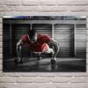 Modern Gym Fitness Canvas Painting Bodybuilding Character Wall Art Poster Sexy Men Women Muscle Wall Picture Mural Cuadros