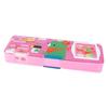 Double Layer Pencil Case Pencil Sharpener Stationery Storage Box  For Boys/Girls