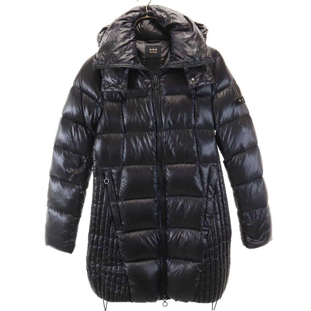 TATRAS Made In Poland Down Coat 2 Charcoal Black Women Used