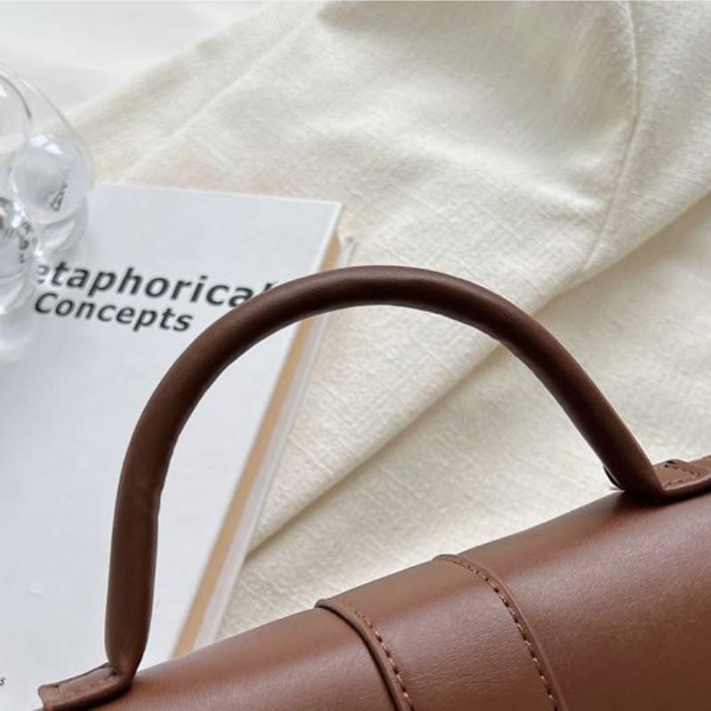 Ins-style High-end Westernized Women's Shoulder Bag Trendy Fashion Retro Portable Small Square Bag with Texture Versatile Small Cross-body Bags