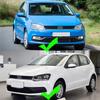 Car Front Bumper DRL Fog Light Lamp Trim Grille Cover Frame Lid Bezel For VW Polo 6C Hatchback 2014 2015 2016 2017