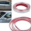 3m Length Styling Auto DIY Moulding Trim Adhesive Sticker Car Body Chrome Strip Bumper Protective