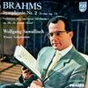 LP Record JOHANNES BRAHMS ‧ WOLFGANG SAWALLIS - Symphonie Nr. 2 D-Dur Op. 73 ‧ Vari A02025L Philips 1960 Germany Classical Used