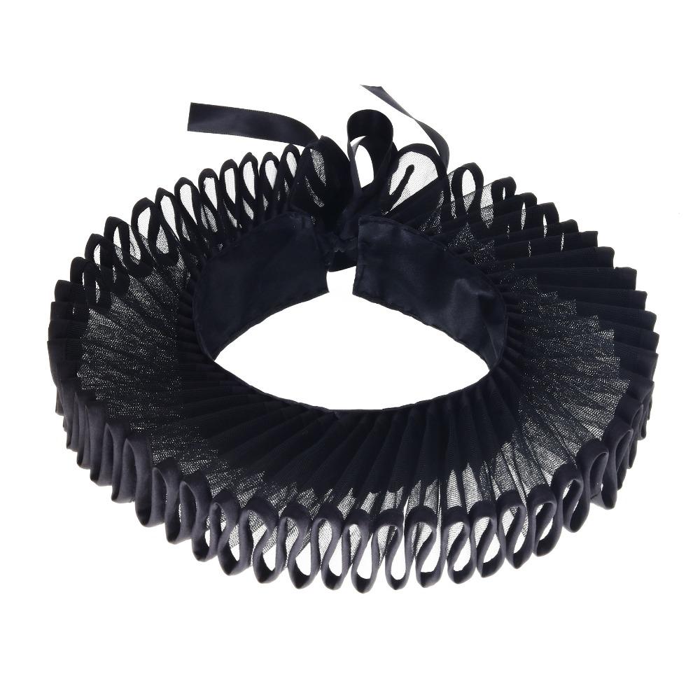 Elegant Renaissance False Collar Detachable Retro Ruff Collar Collar Accessory